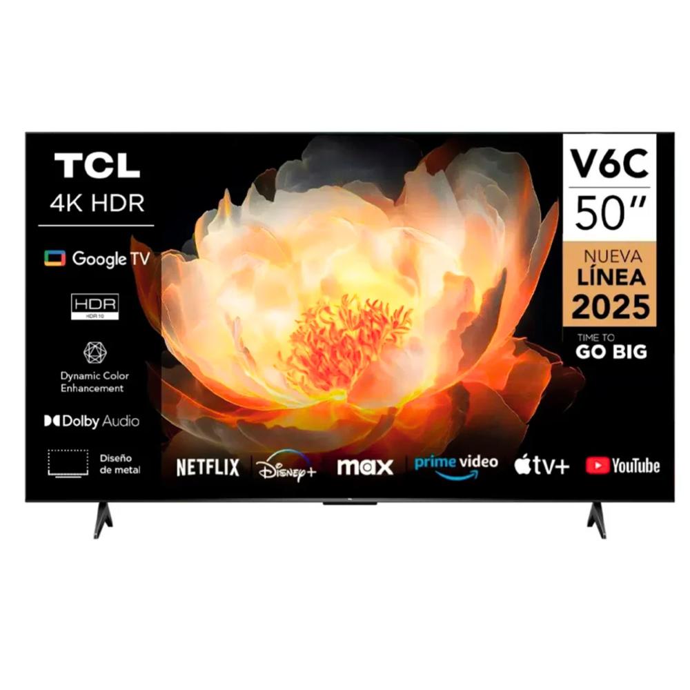 Televisor TCL 50 50V6C LED UHD 4K Smart TV 2025