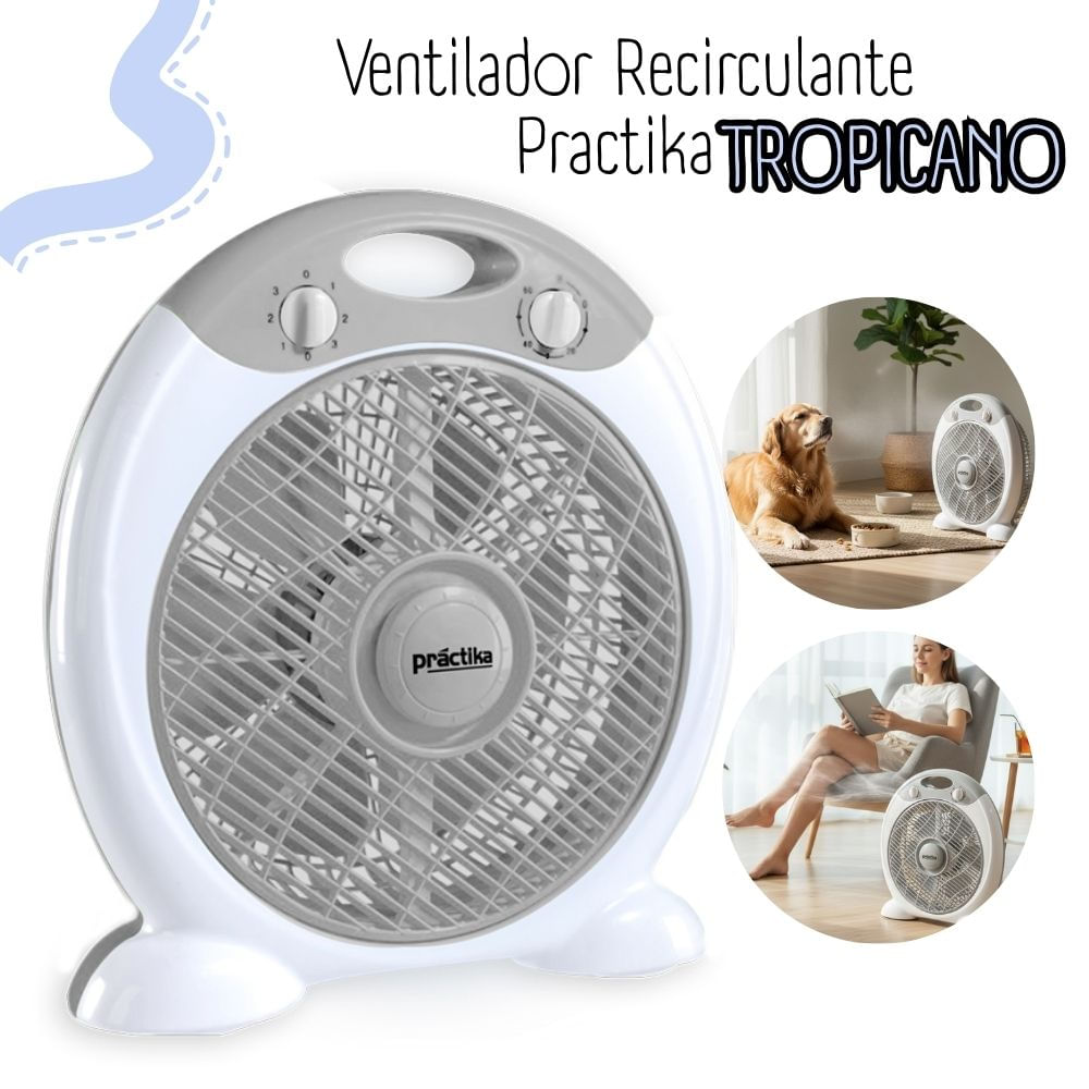 Ventilador Recirculador Practika De 10 Ventilador Recirculador Practika De 10