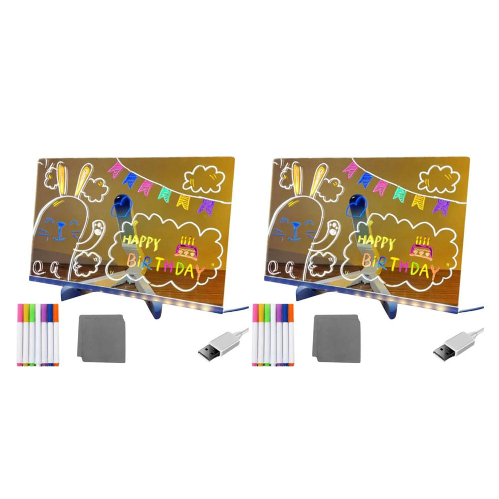 2 Pizarras Magicas Led