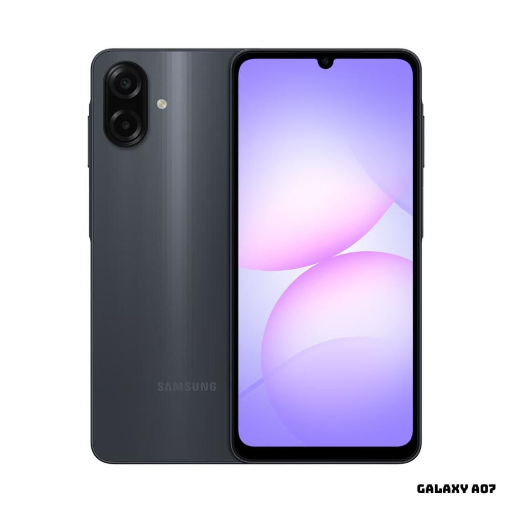 CELULAR SAMSUNG GALAXY A07 4GB RAM 64GB ROM - NEGRO