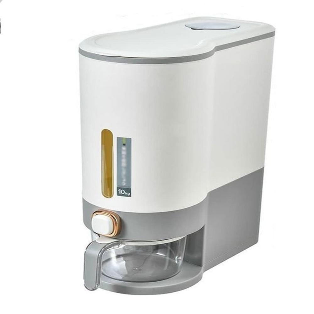 CONTENEDOR DE ARROZ  DE GRAN CAPACIDAD DE ALMACENAMIENTO DE 10 KG