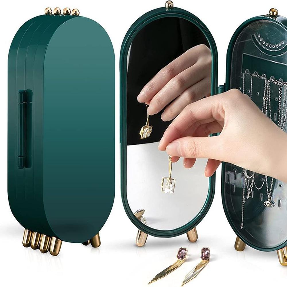 Organizador De Aros Anillos Joyero Plegable Portátil Premium