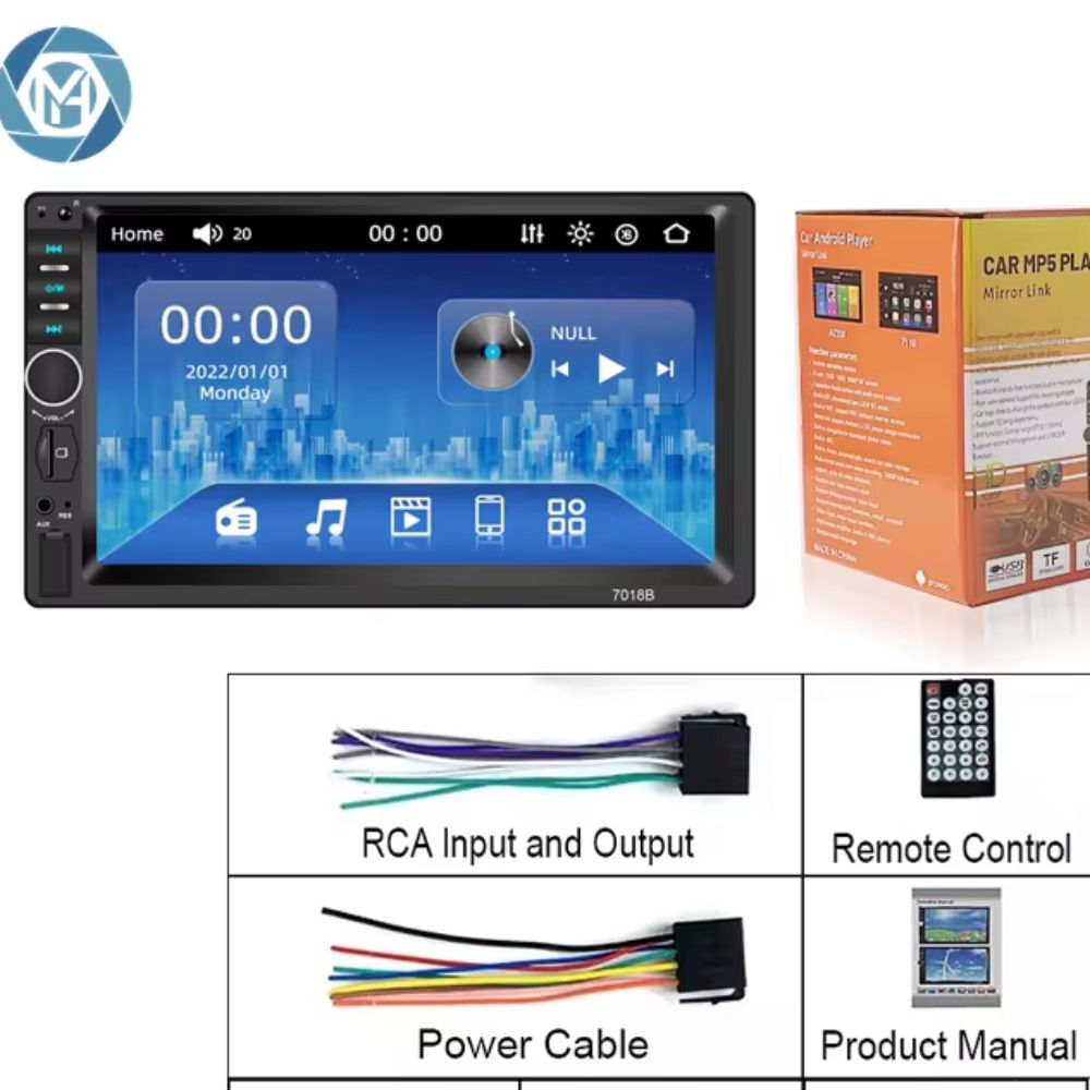 AUTORADIO CON PANTALLA TACTIL BLUETOOTH