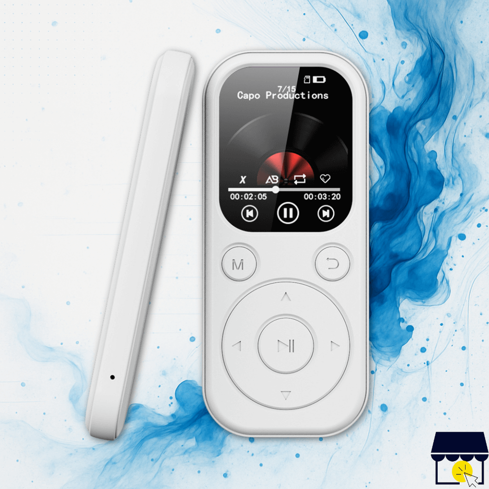 Reproductor MP3 HD con conexión Bluetooth 8GB - Blanco