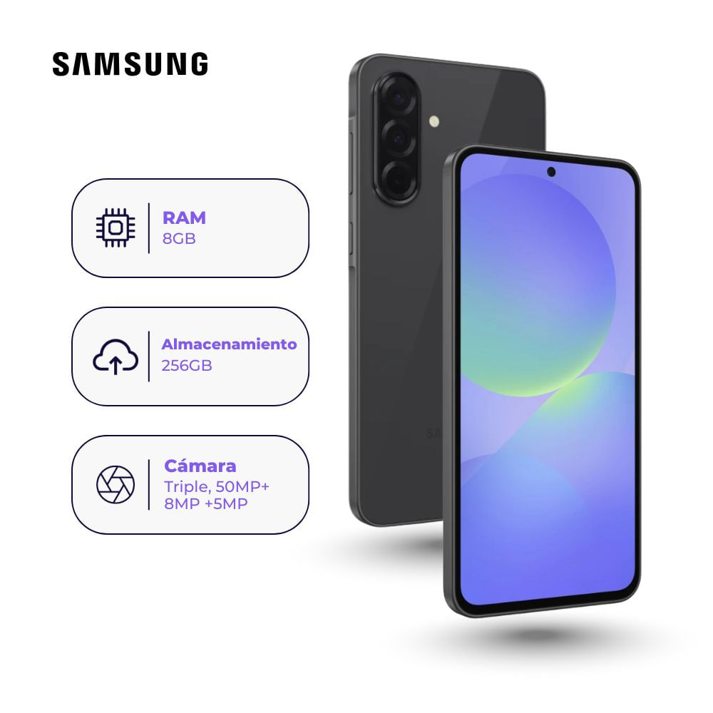Samsung Galaxy A36 5G 256GB 8GB Ram Negro