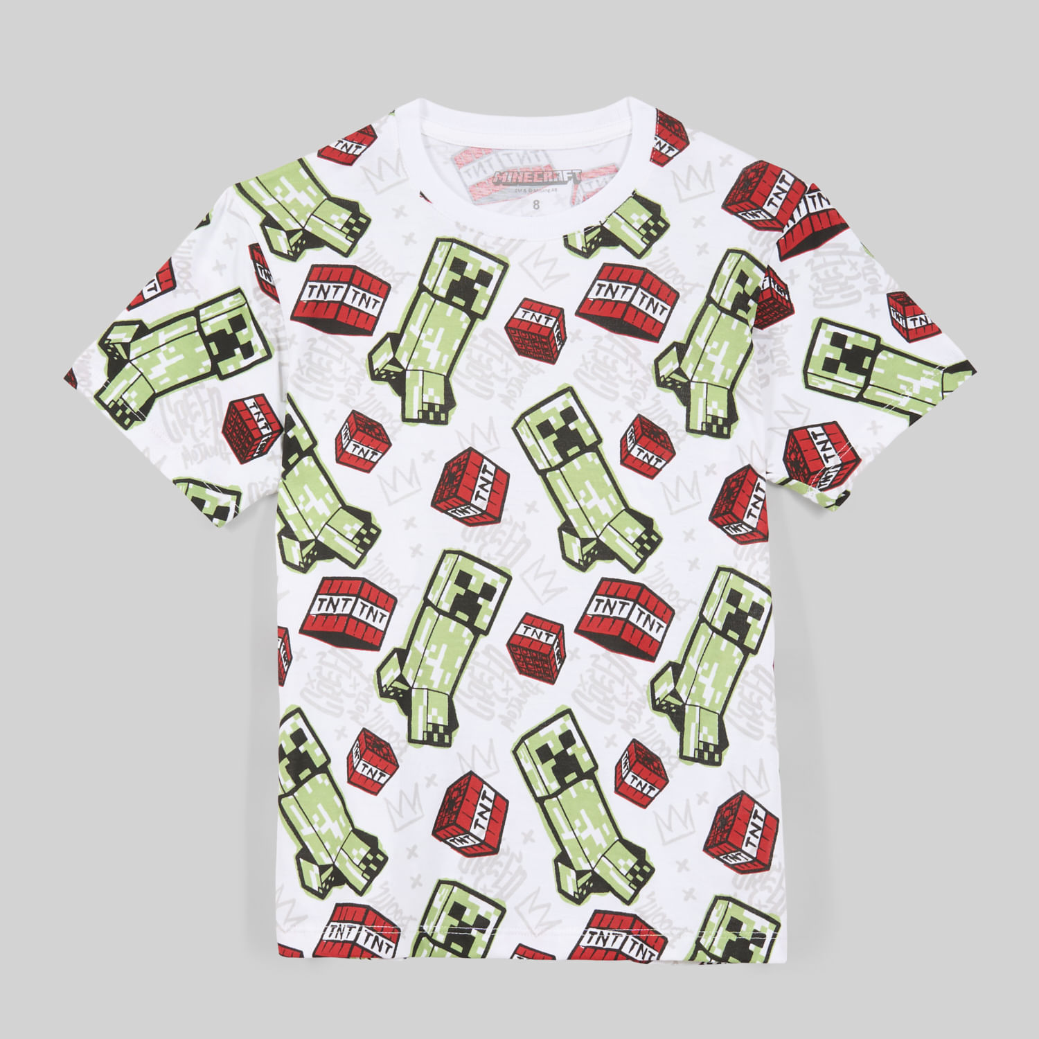 Polo Para Niño Minecraft  Mnc-0219