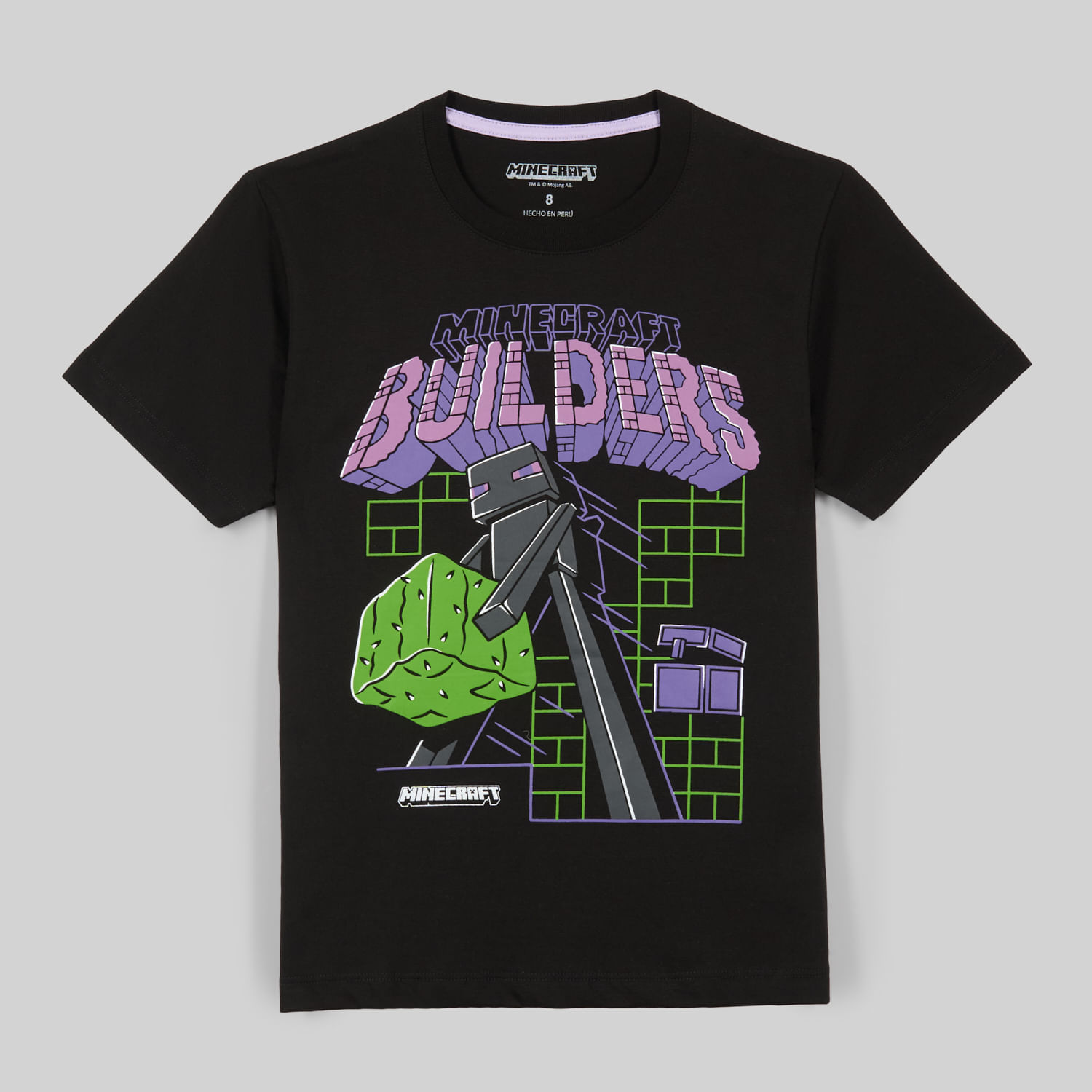 Polo Para Niño Minecraft  Mnc-0224