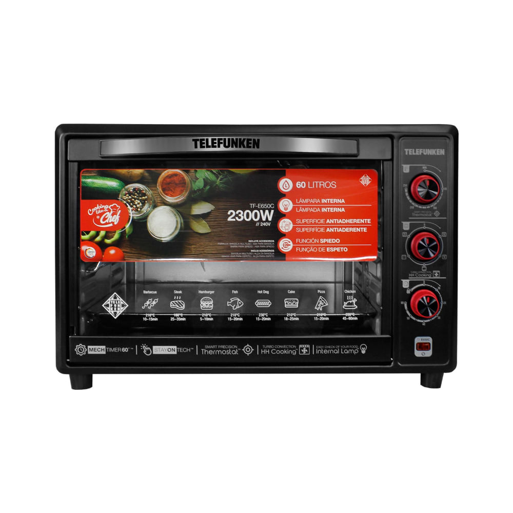 Horno Eléctrico TELEFUNKEN TF E650C - Oechsle