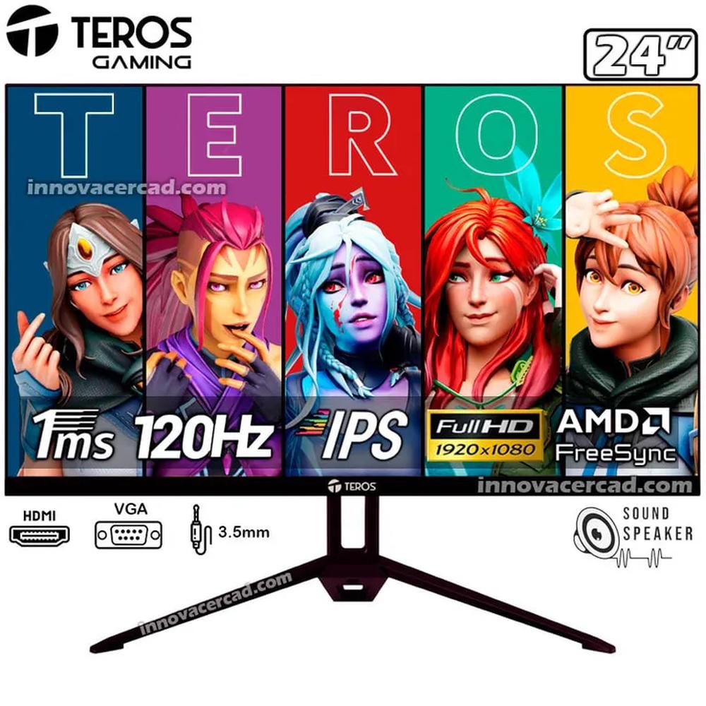 Monitor Teros TE-2415S 24 IPS Full HD 120HZ 1MS AMD FreeSync