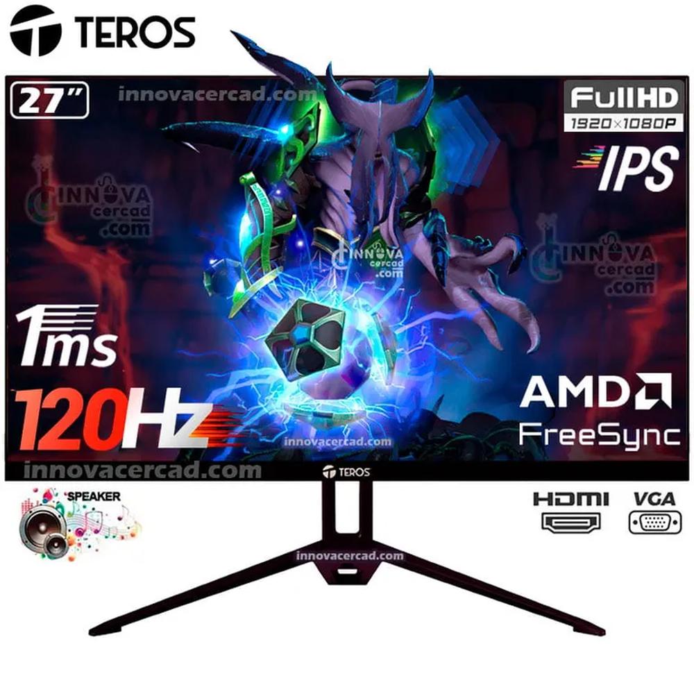 Monitor TEROS TE-2713S 27 FHD IPS 120HZ 1MS AMD FreeSync