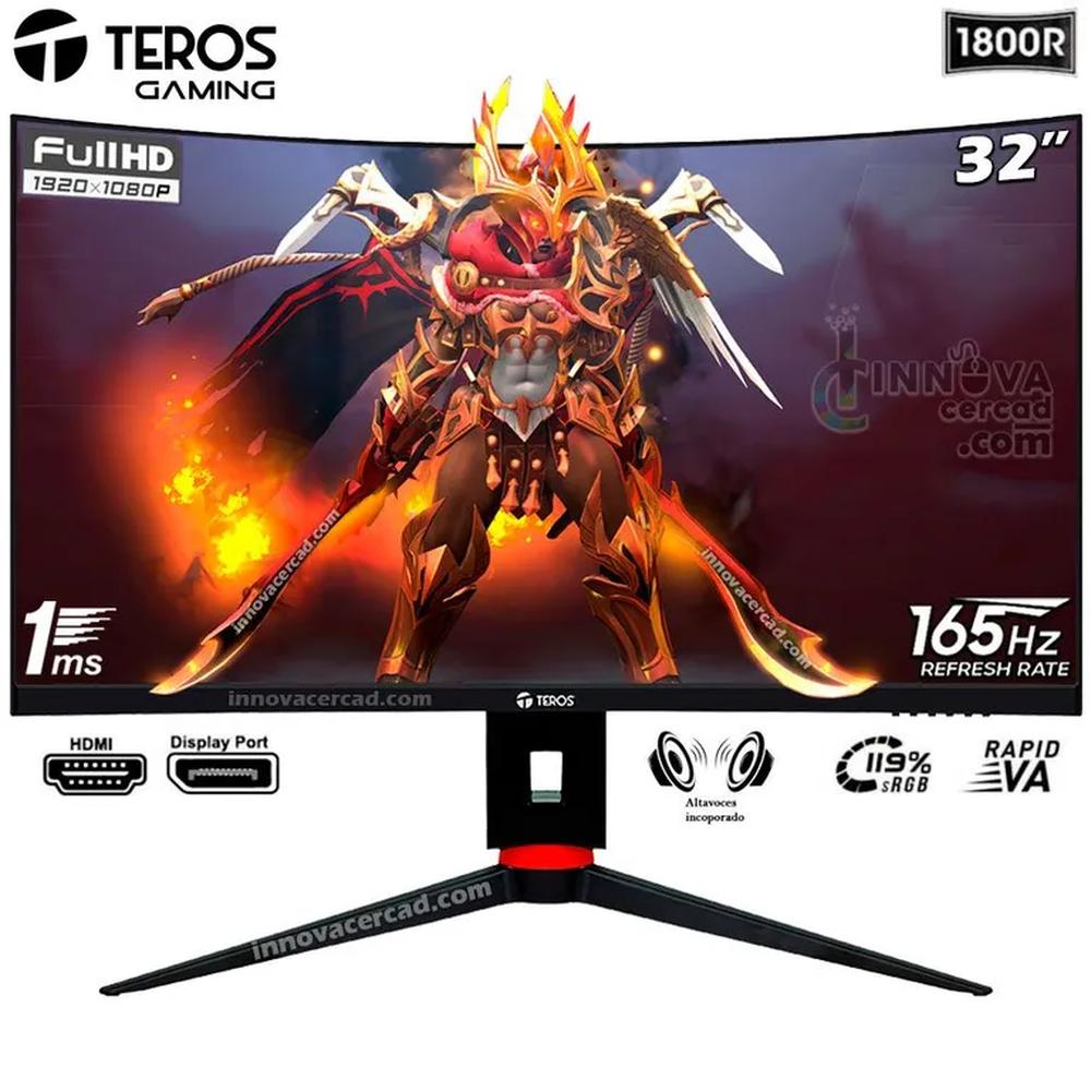 Monitor Teros TE-3215G 32 VA 1920x1080 Full HD 165HZ 1MS