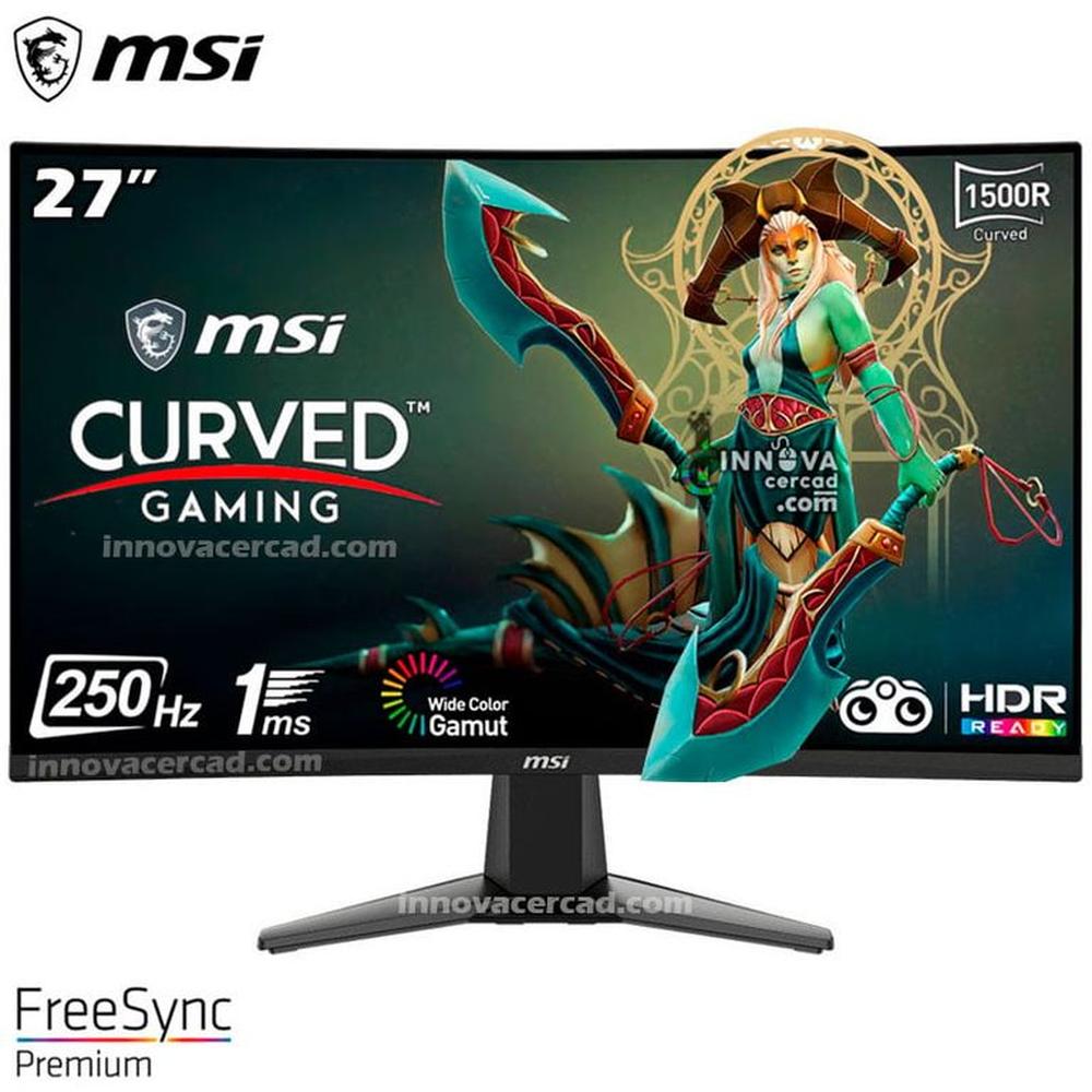 Monitor MSI MAG 27C6X 27"" 1920 x 1080 (FHD), 250HZ, 1MS, HDR