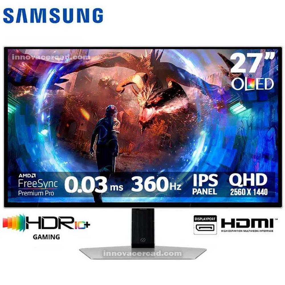 Monitor Samsung LS27DG600SLXPE Odyssey G6 27 OLED 360hz 03ms