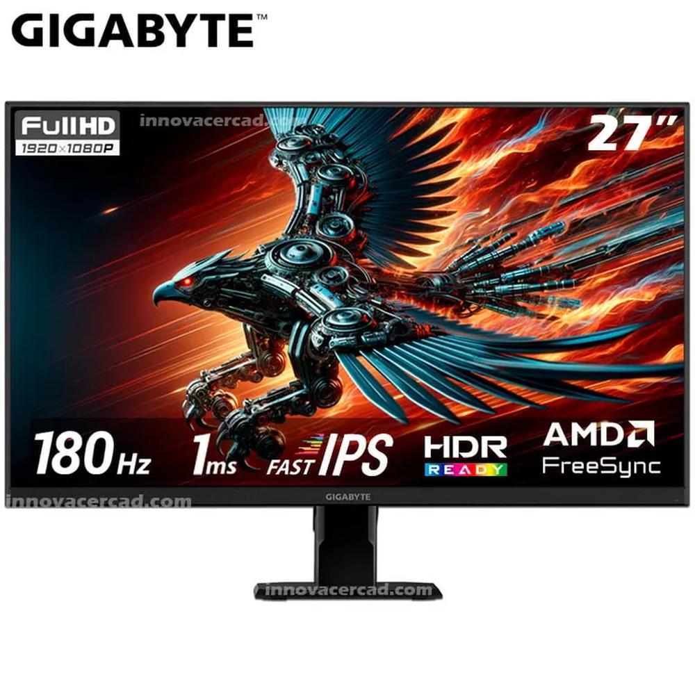 Monitor Gigabyte GS27FA 27 Full HD SS IPS 1ms 180hz HDR, AMD FreeSync