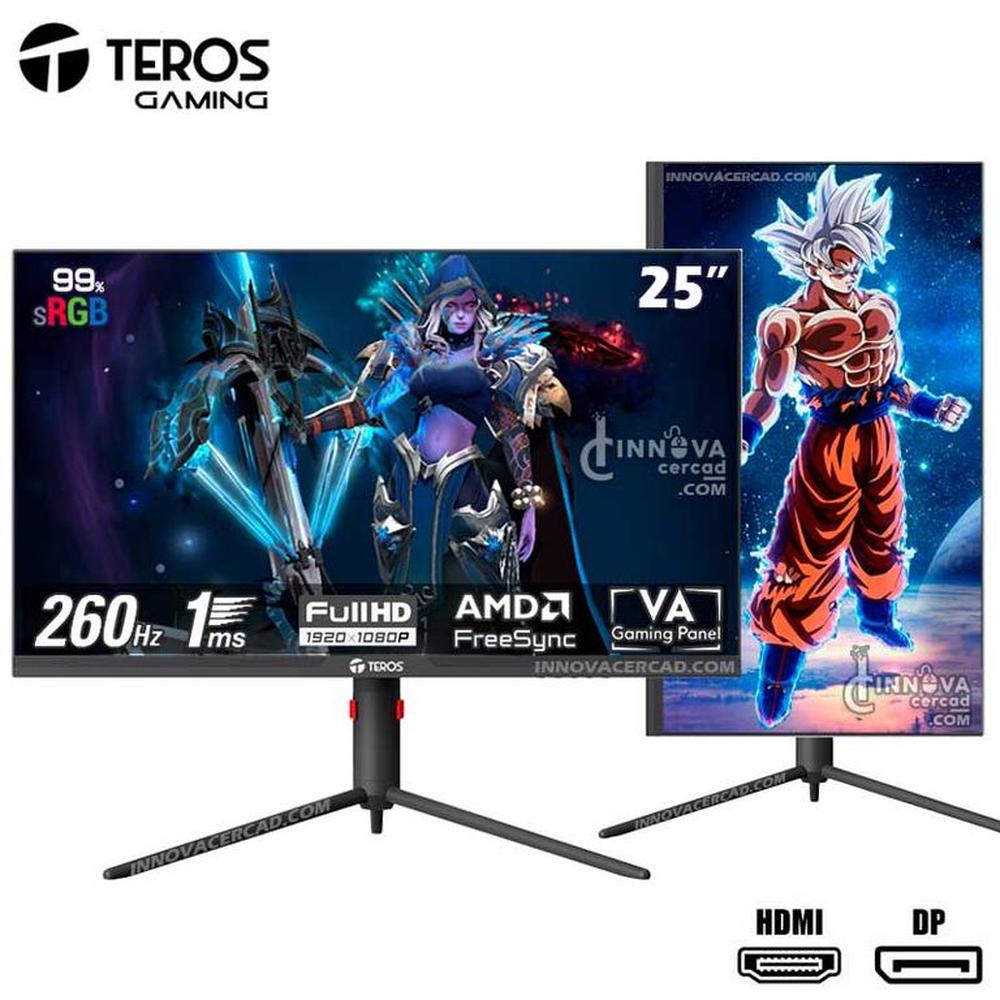Monitor Teros TE-2472G 25 Full HD 260HZ 1MS VA Adaptive Sync