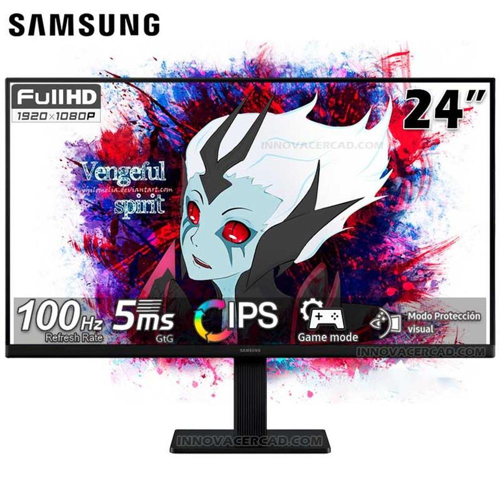 Monitor SAMSUNG LS24D300GALXPE 24"" IPS, FHD (1920X1080) 100HZ, 5ms GTG