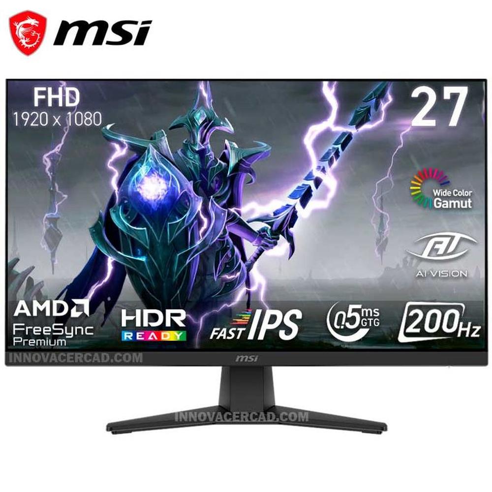 Monitor MSI gaming MAG 272F 27 Full HD IPS 200Hz 05Ms FreeSync