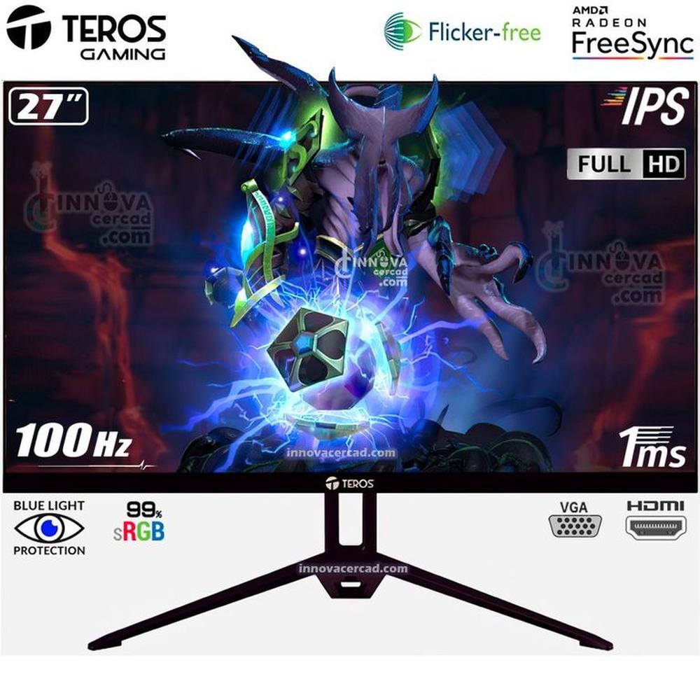 Monitor Teros TE-2712S 27 IPS 100HZ, 1MS, FHD 1920x1080 AMD FreeSync.