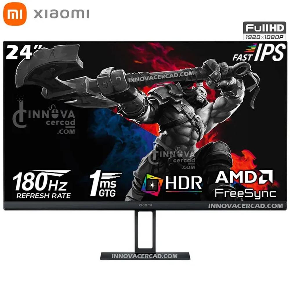 Monitor Xiaomi G24I 24 FHD Fast IPS 180hz 1ms HDR AMD FreeSync