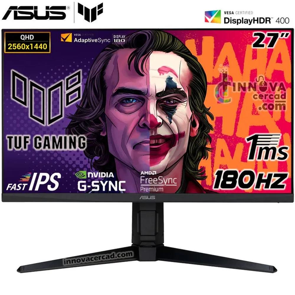 Monitor Asus TUF Gaming VG27AQL3A 27 QHD 2560x1440 IPS 180Hz 1ms.