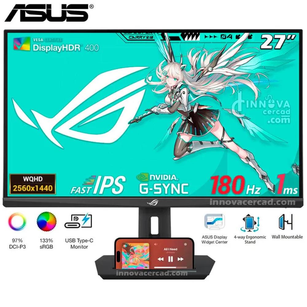 Monitor ASUS ROG Strix XG27ACS 27 FAST IPS WQHD 180Hz 1ms G-Sync