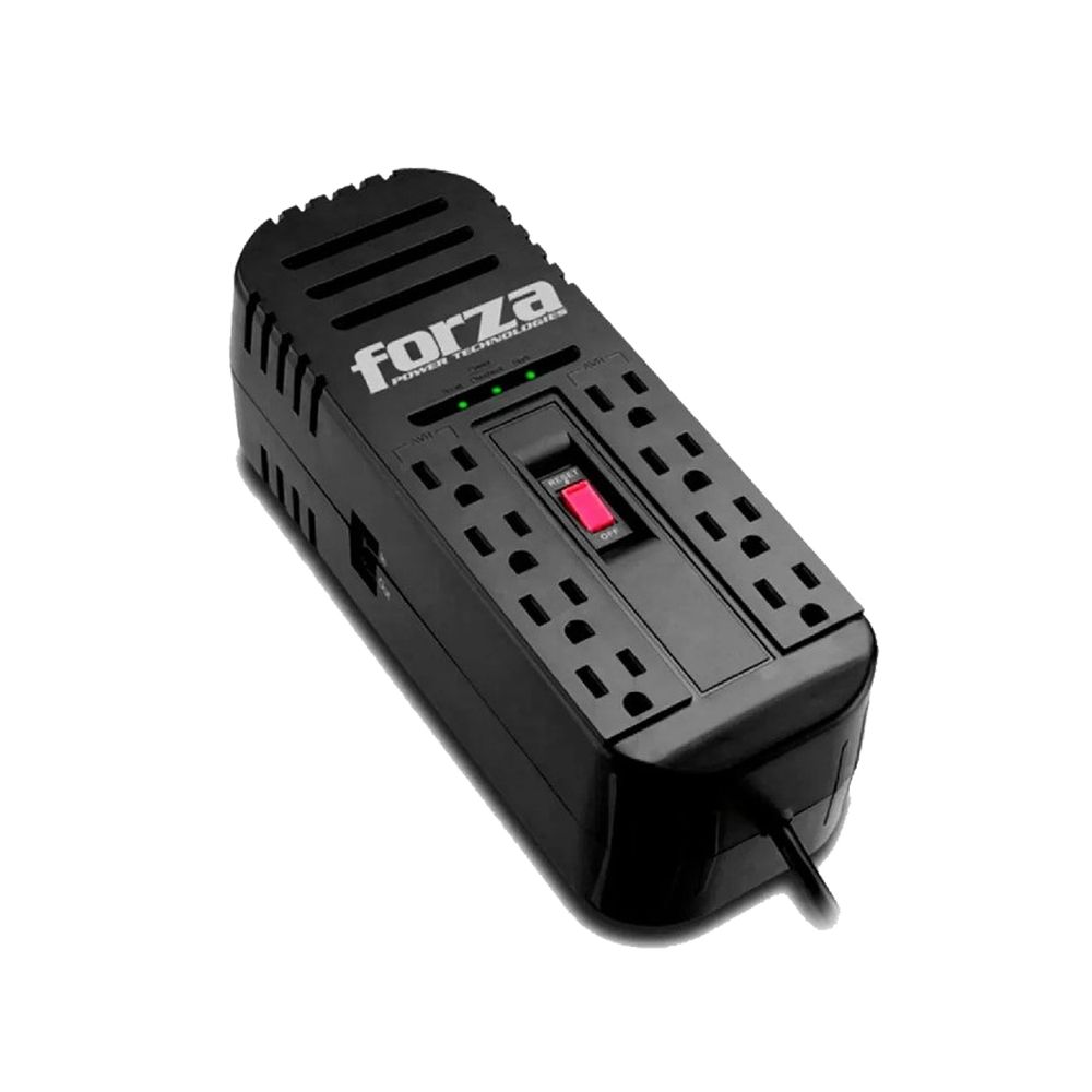 Estabilizador Forza Fvr-2202 Automático 8 Tomas 2200Va Estabilizador Forza Fvr-2202 Automático 8 Tomas 2200Va