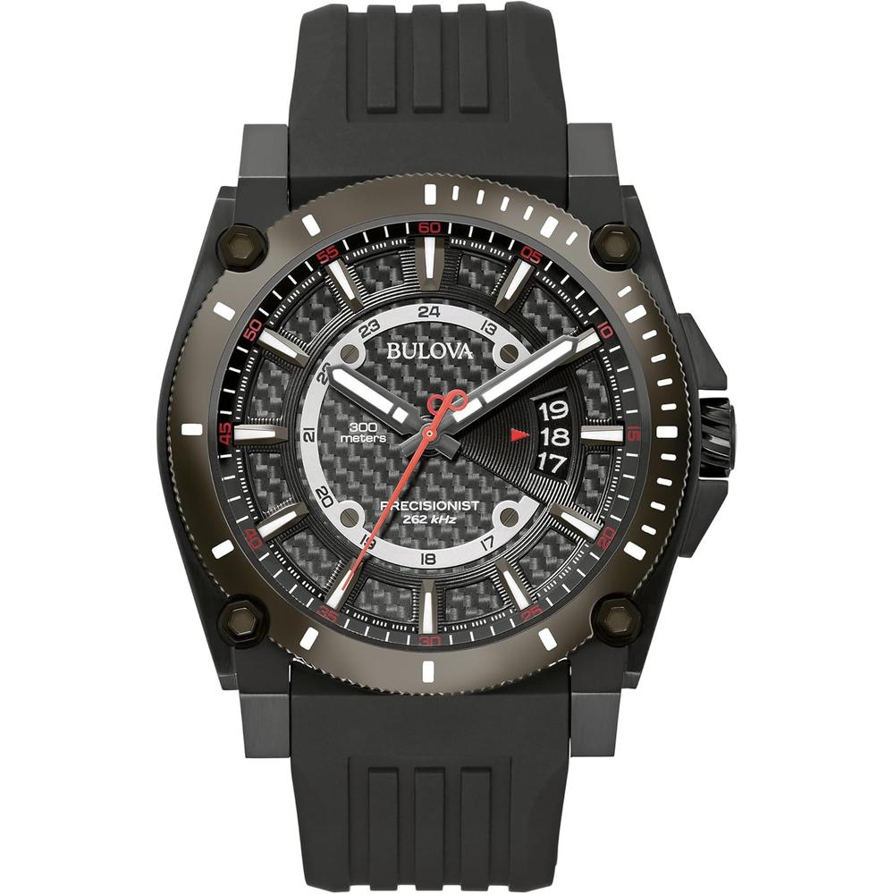 Bulova reloj Icon de hombre cronógrafo de cuarzo alto rendimiento | Carbón