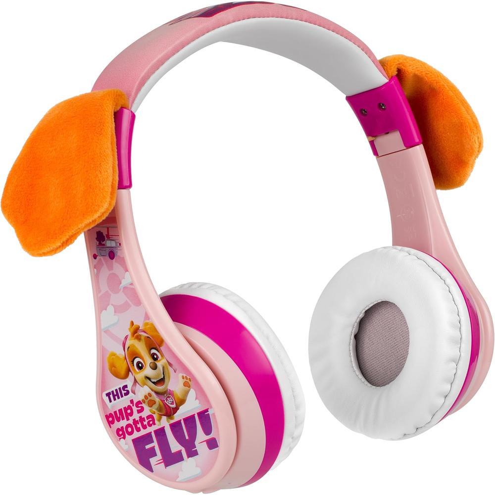 eKids Paw Patrol auriculares Bluetooth infantiles con micrófono y cable auxiliar