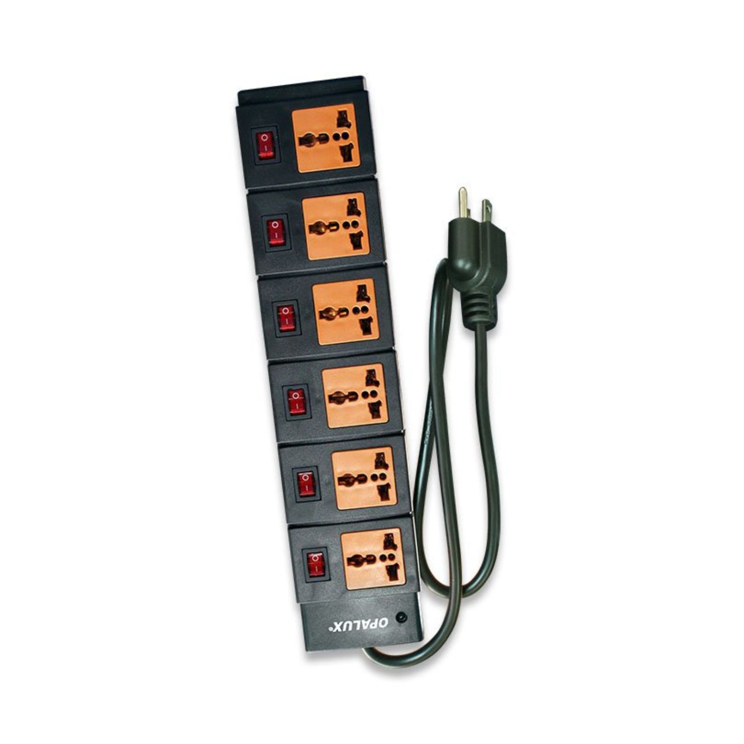 Supresor de Picos 6 Salidas Switch Individual 14-540B OPALUX