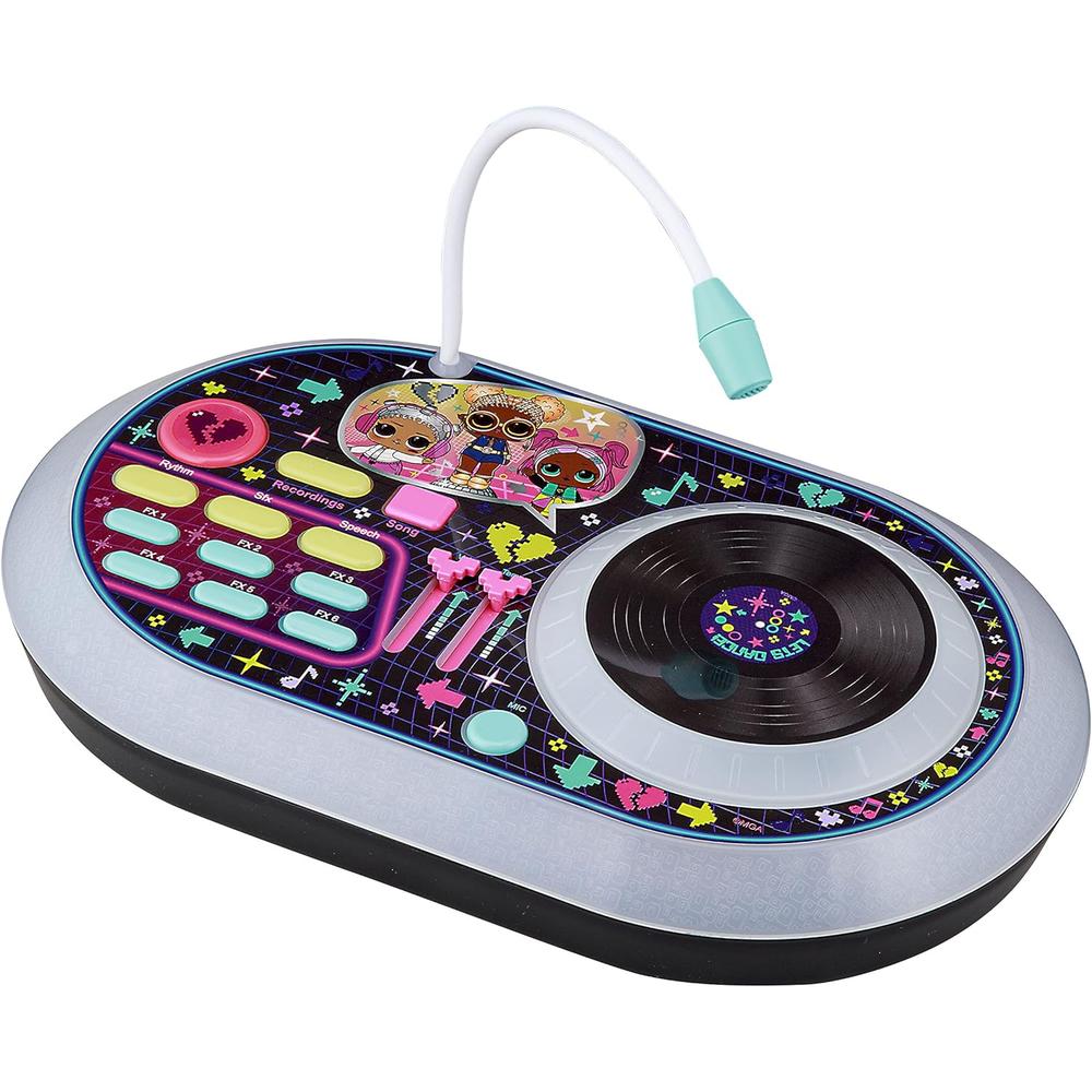 eKids LOL Surprise tocadiscos DJ Party con micrófono incorporado