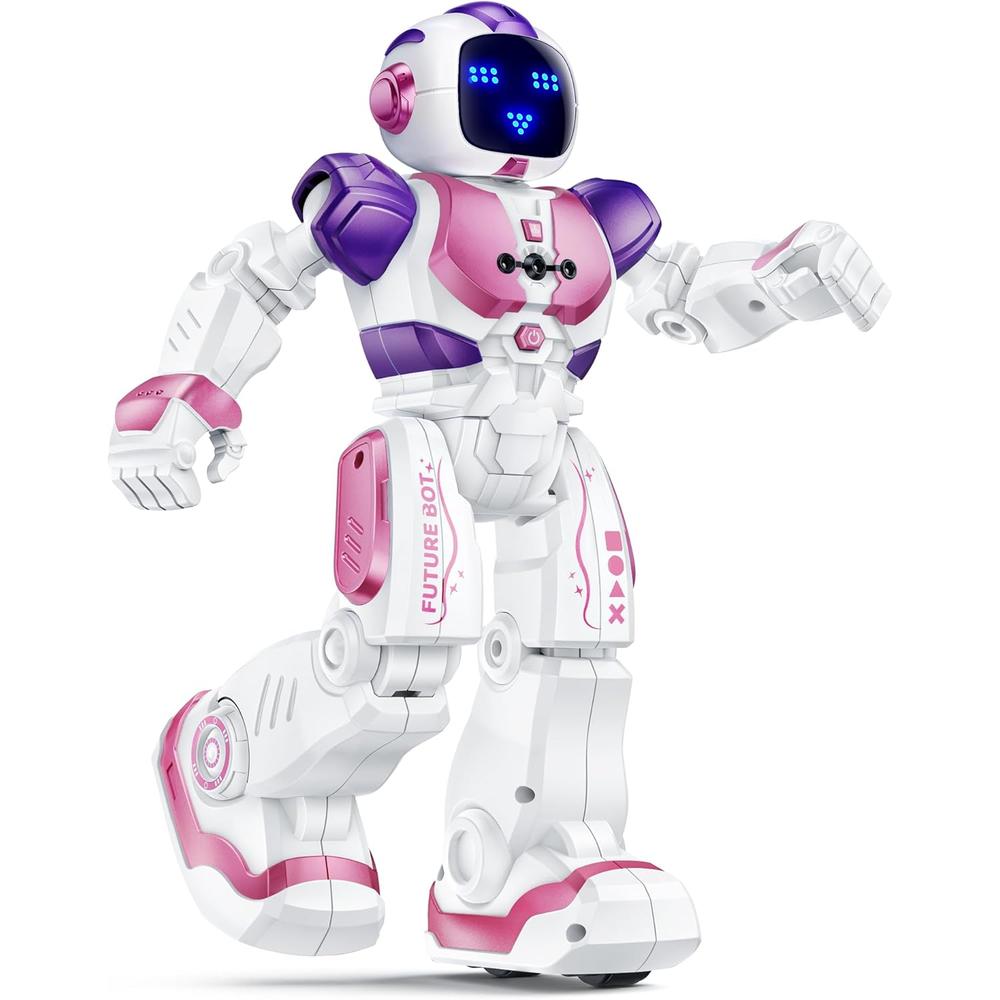 Ruko 6088 robot con sensor de gestos, recargable y programable | Rosado ...