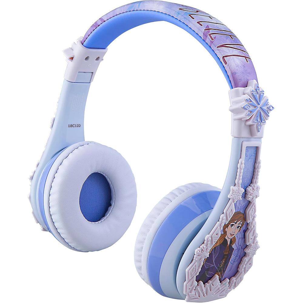 eKids Frozen auriculares Bluetooth infantiles con micrófono y volumen limitado