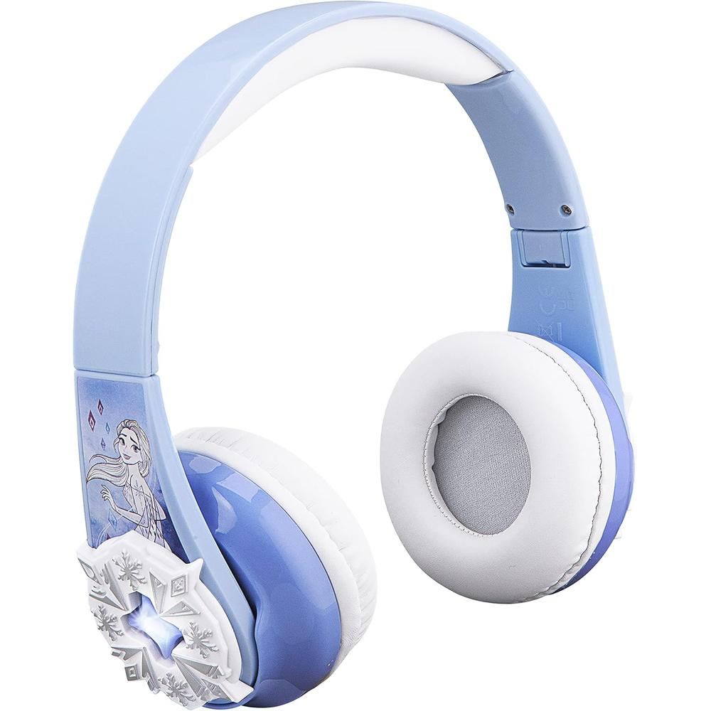 eKids Frozen auriculares Bluetooth infantiles con micrófono y cable auxiliar