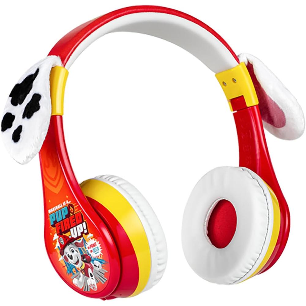 eKids Paw Patrol Marshall auriculares Bluetooth infantiles con micrófono