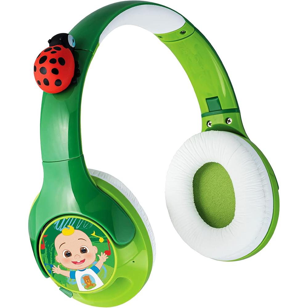 eKids Cocomelon auriculares Bluetooth infantiles con batería recargable