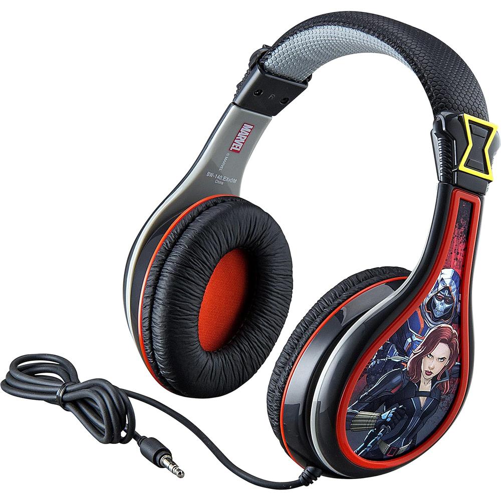 eKids Batman auriculares infantiles con cable 3.5 mm / 0.35 cm y control de volumen