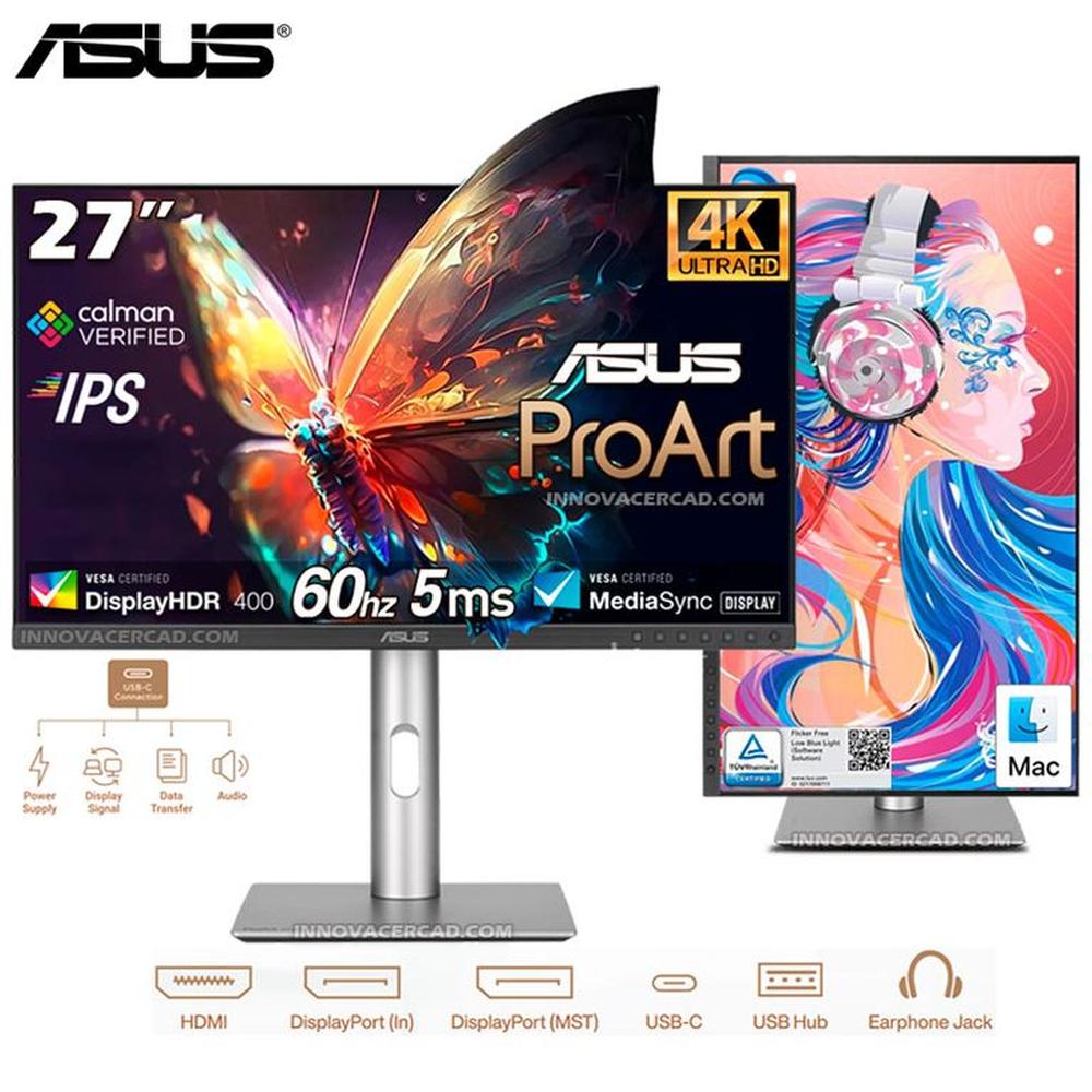 Monitor Profesional ASUS ProArt PA279CRV 27 IPS 4K UHD 60Hz HDR