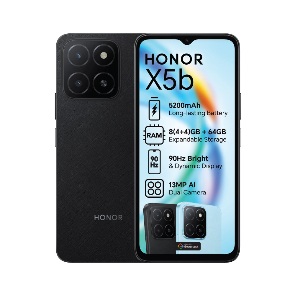 CELULAR HONOR X5b 128GB 4GB NEGRO