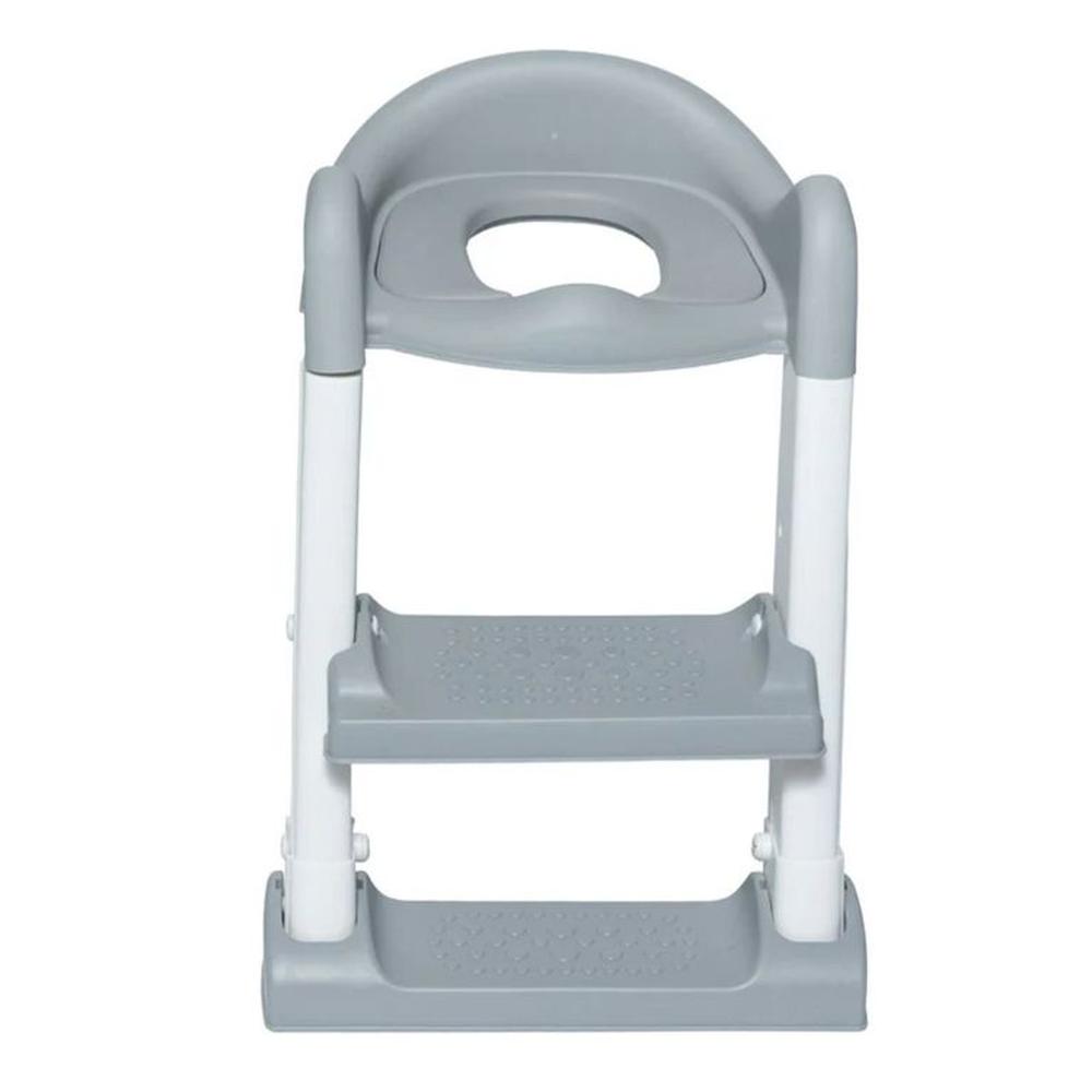 Asiento Inodoro Entrenamiento Escalera Plegable Gris