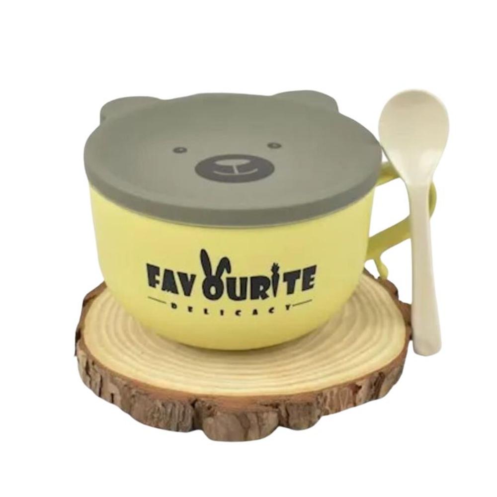 2 Tazas Tazón Con Cucharita