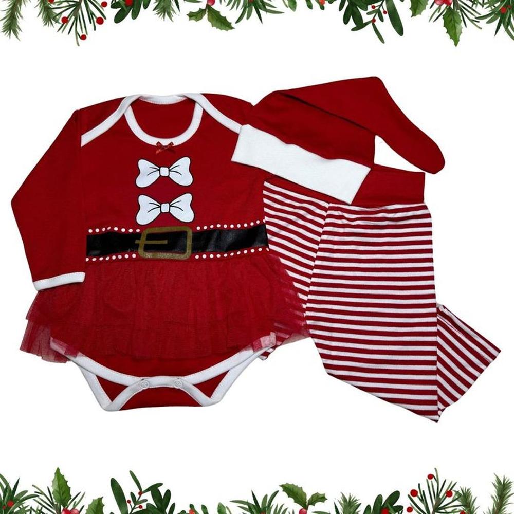 Conjunto Navidad Bebé Body Mamá Nuela