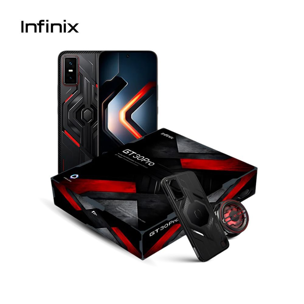 Infinix GT 30 Pro 256GB 12GB Dark Flare + Kit Gaming
