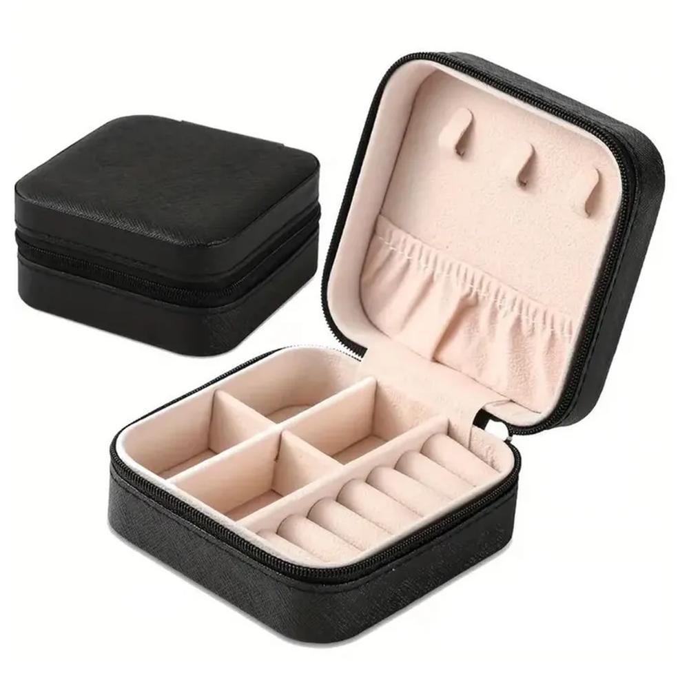 Mini Joyero Cofre Organizador Portátil Multiusos Viajero