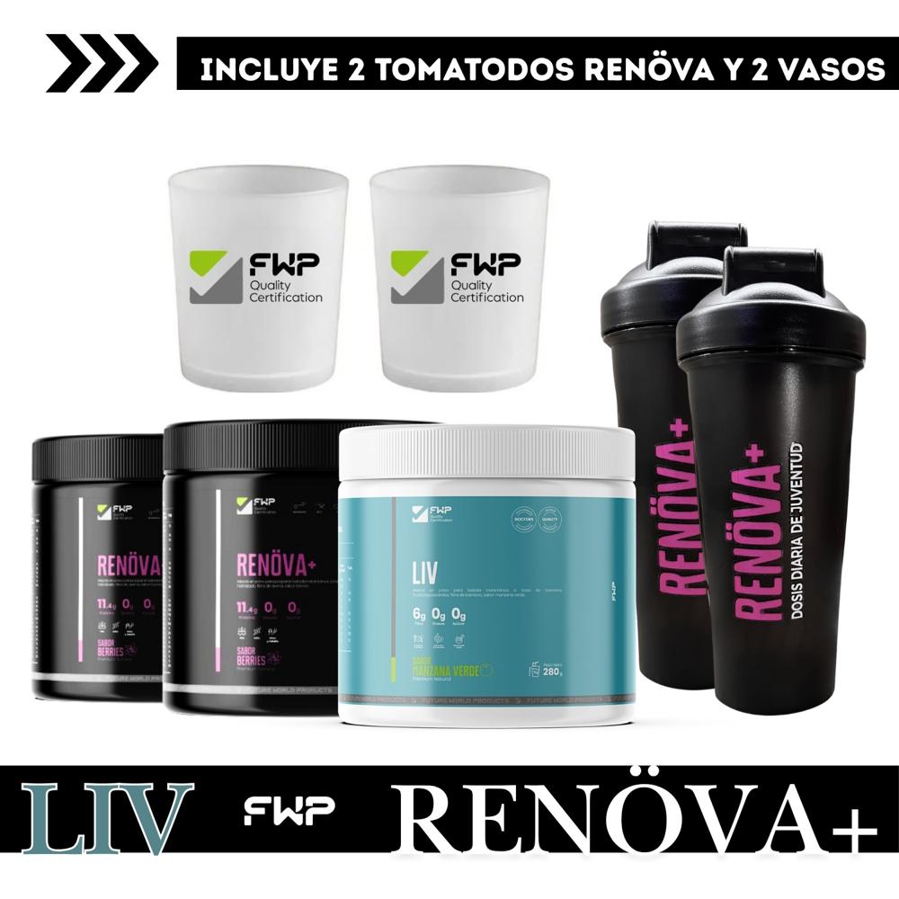 COLÁGENO RENOVA HIDROLIZADO MÁS LIV FIBRA FWP X3