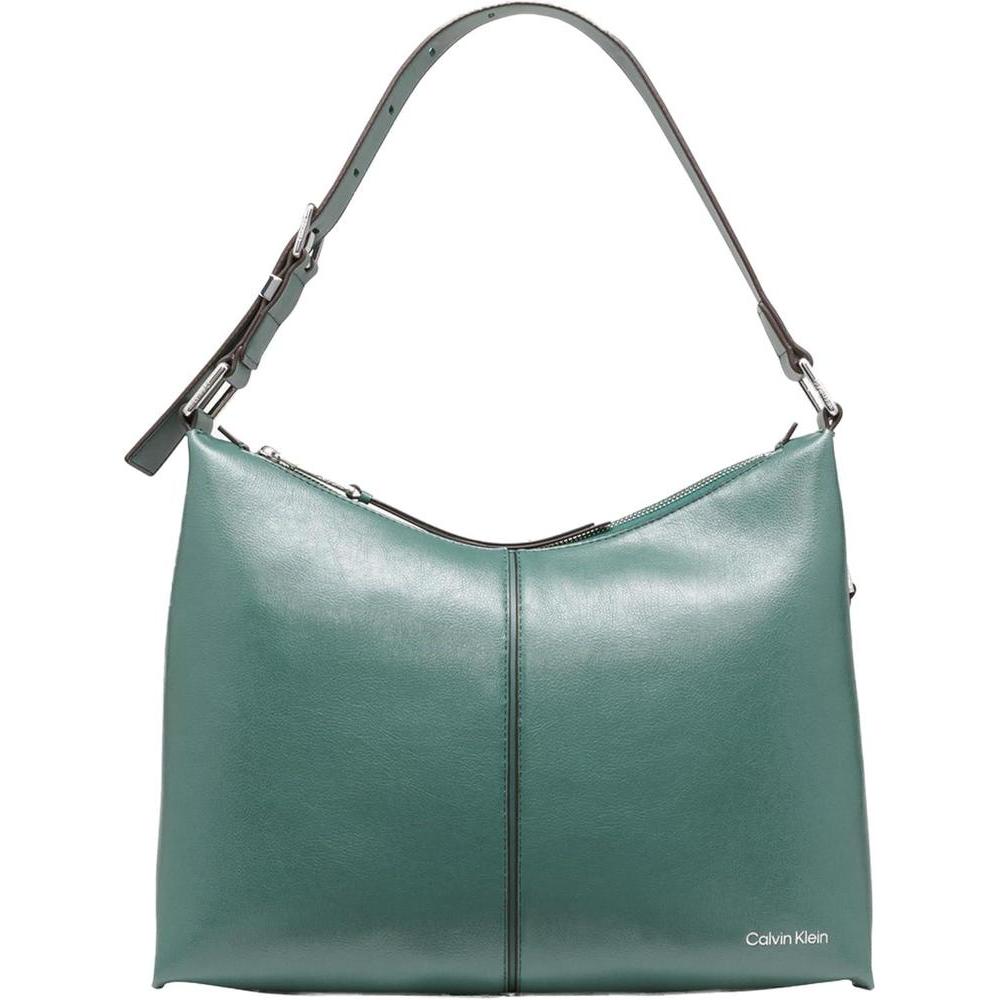 Bolso Hobo Calvin Klein Max con cierre y cuero vegano