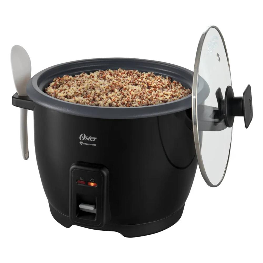 Olla Arrocera Oster 1.8L Antiadherente DiamondForce  CKSTRCB10DFBLK