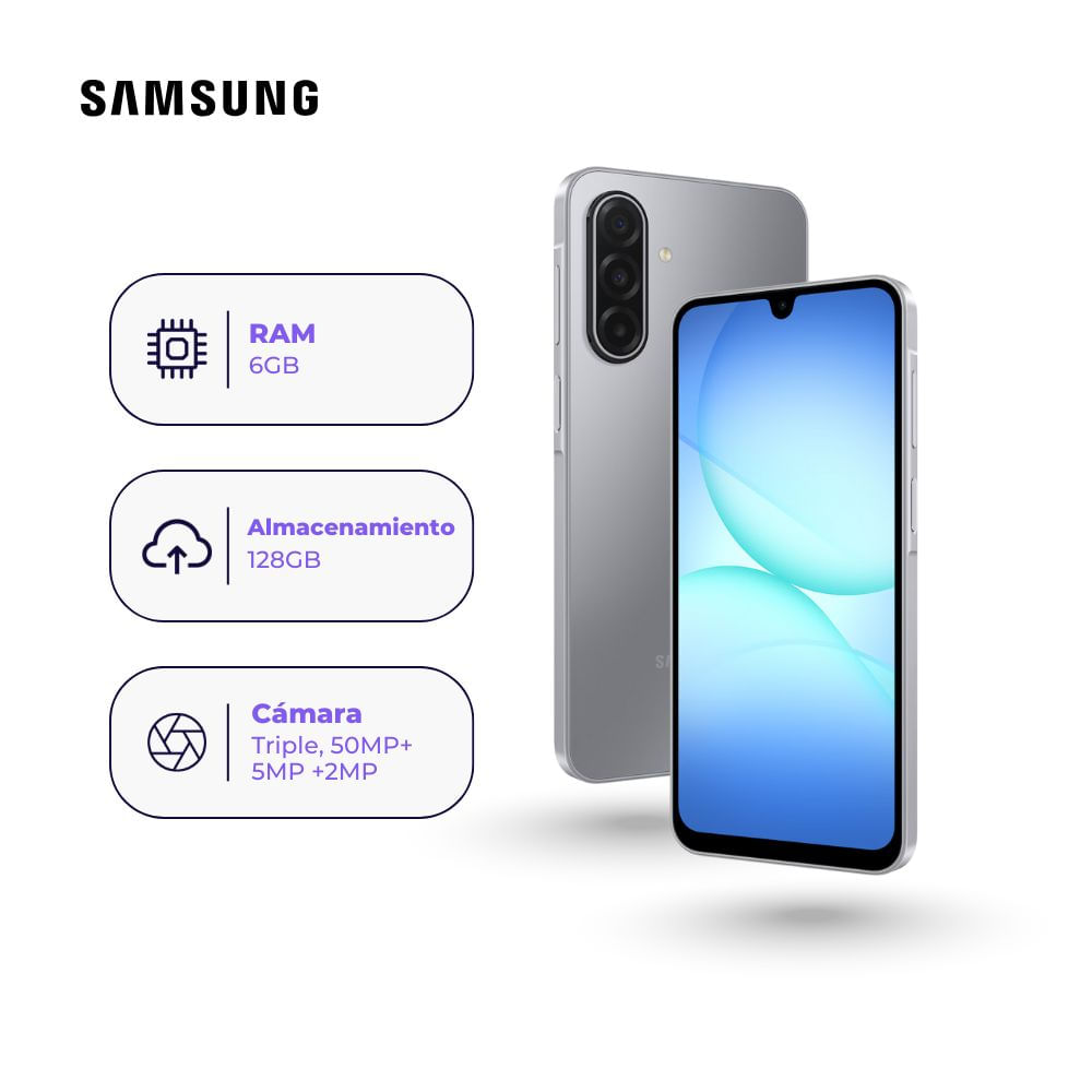 Samsung Galaxy A17 4G 128GB 6GB Ram Gris