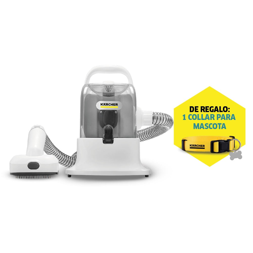 Pack Aspiradora y cortapelos Pet Clean con Collar de mascotas