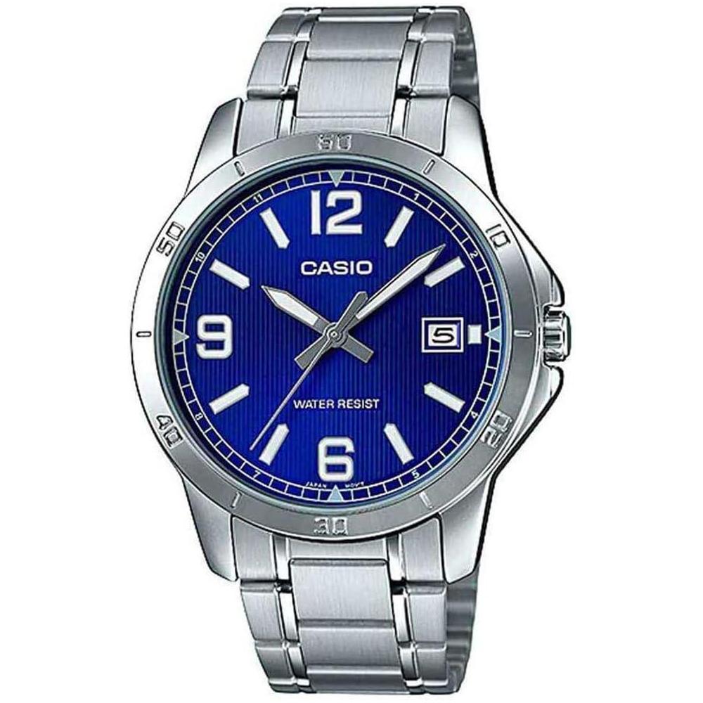 Reloj Casio Mtpv004d2b Esfera Azul