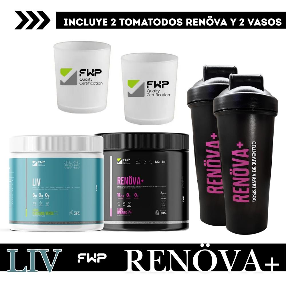 COLÁGENO RENOVA HIDROLIZADO MÁS LIV FIBRA FWP X2